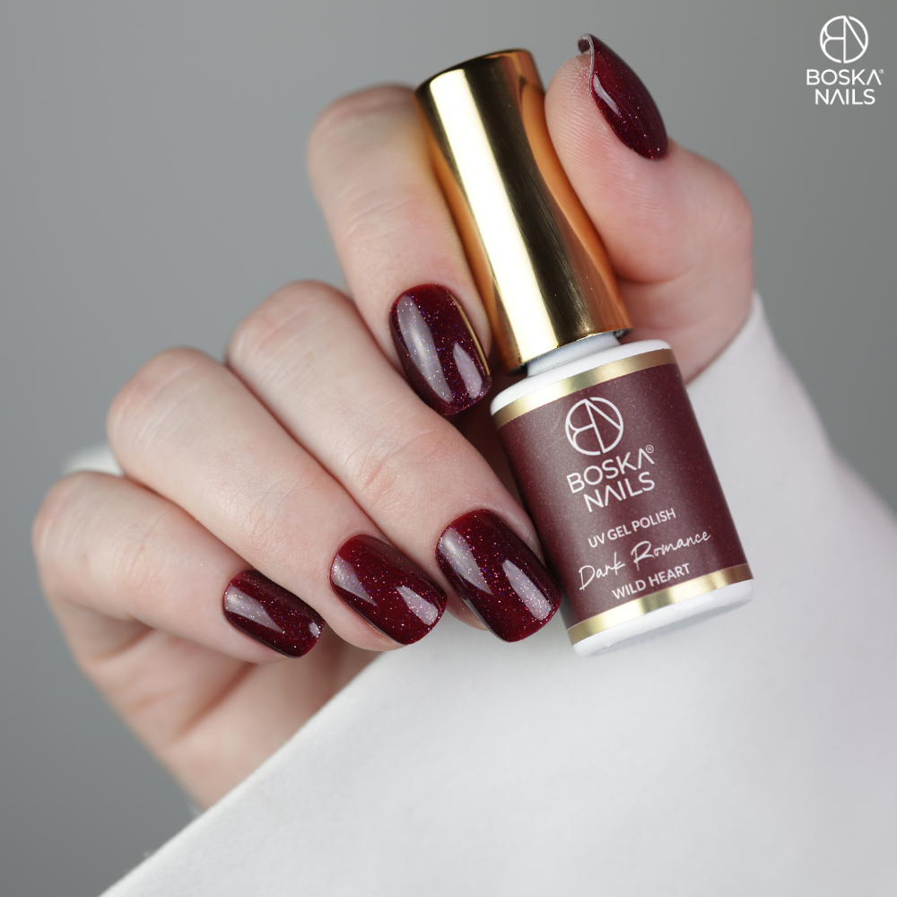 Boska Nails Lakier hybrydowy Dark Romance Wild Heart no 774 6 ml