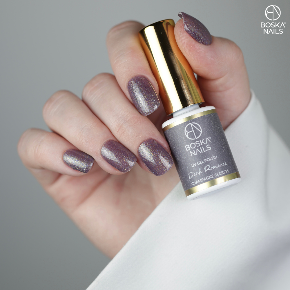 Boska Nails Lakier hybrydowy Dark Romance Champagne Secrets no 775 6 ml