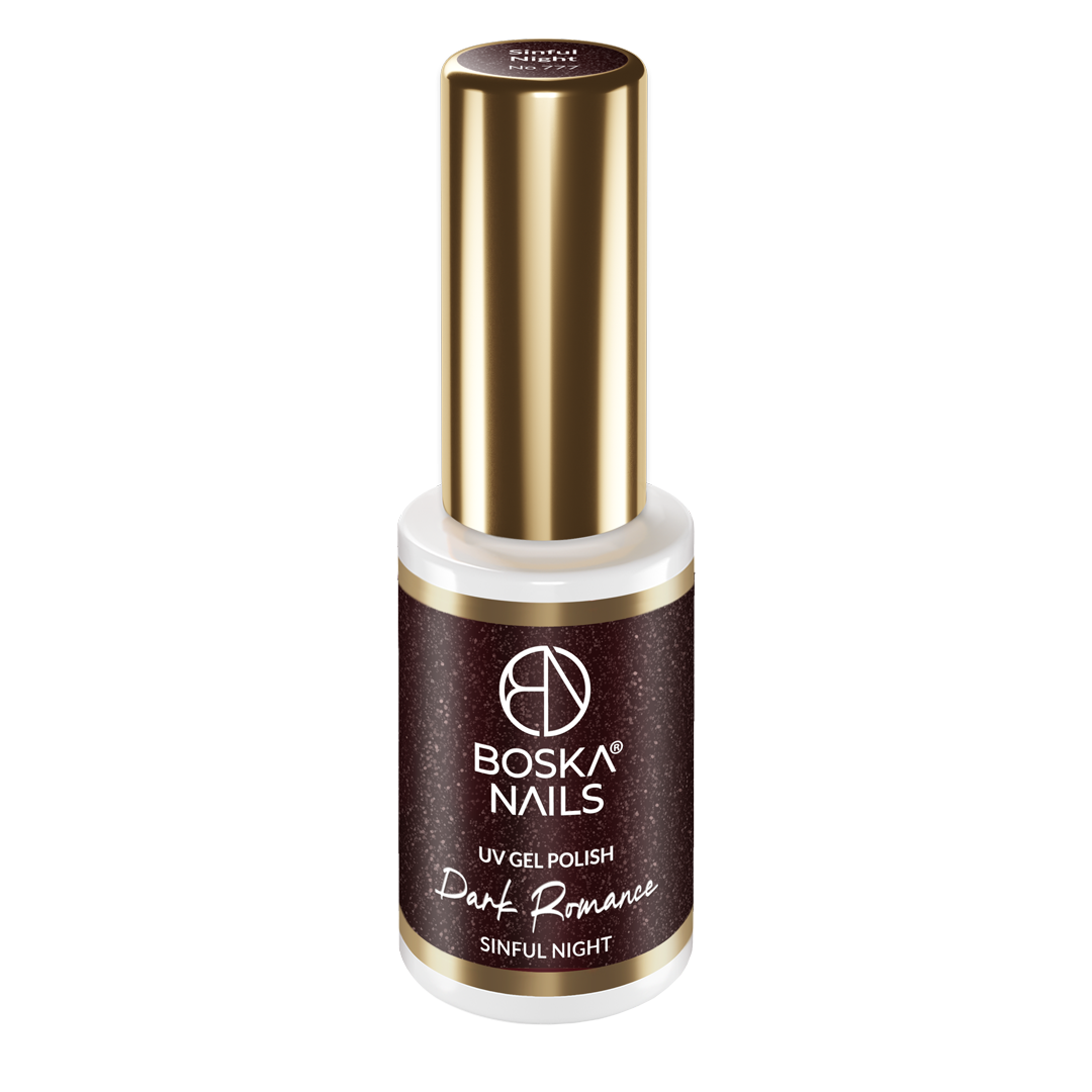Boska Nails Lakier hybrydowy Dark Romance Sinful Night no 777 6 ml