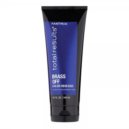 Matrix BRASS OFF Maska Ochładzająca Odcień, 200ml