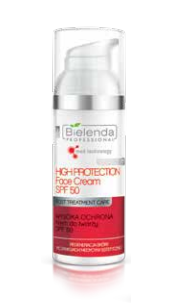 Home Care Bielenda Krem Do Twarzy Wysoka Ochrona Spf 50 50ml