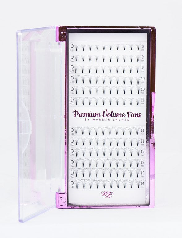 Wonder Lashes Rzęsy Premium Volume Fans 2D