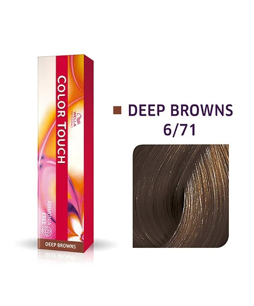 Wella Color Touch - Farba do Włosów 6/71 60ml