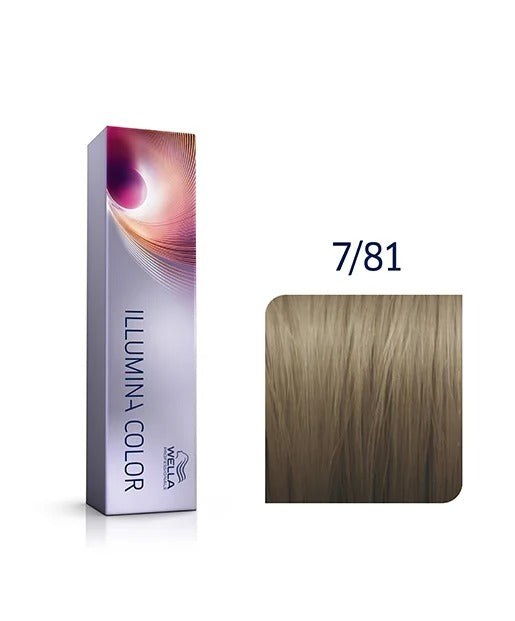Wella Illumina Color - Farba do Włosów 7/81 60ml