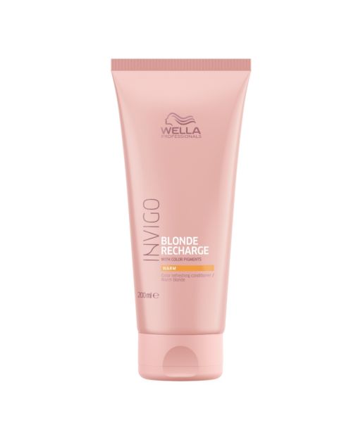 Wella Invigo Blonde Recharge - Odżywka do Ciepłego Blondu 200ml