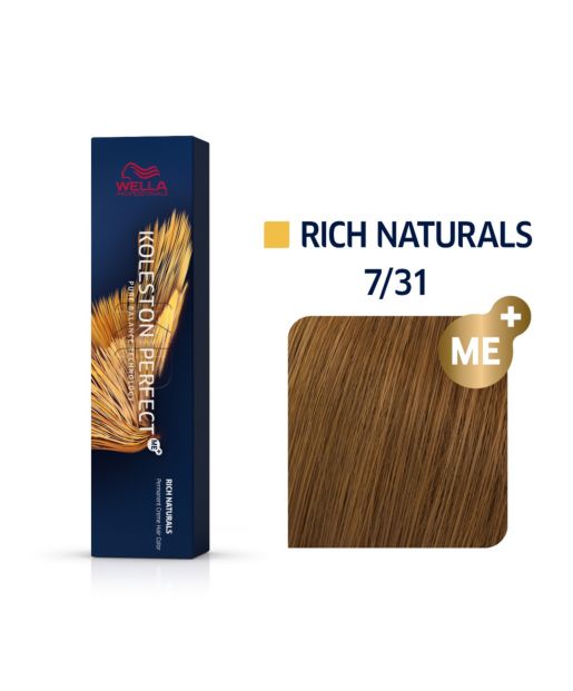 Wella Koleston Perfect Me+ - Farba do Włosów 7/31 60ml