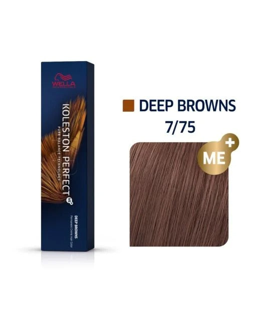 Wella Koleston Perfect Me+ - Farba do Włosów 7/75 60ml