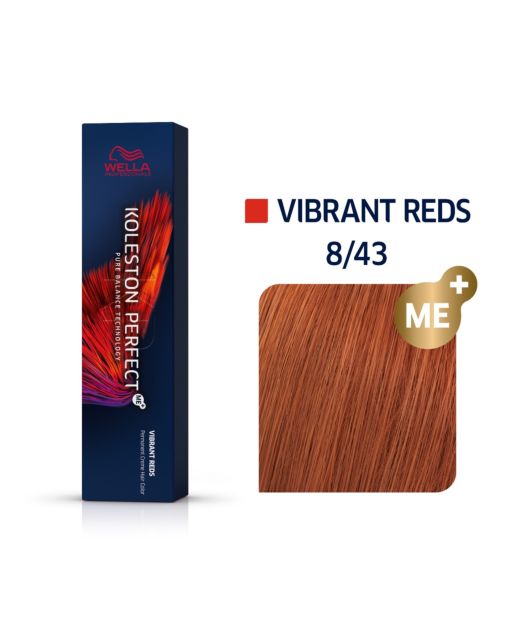 Wella Koleston Perfect Me+ - Farba do Włosów 8/43 60ml