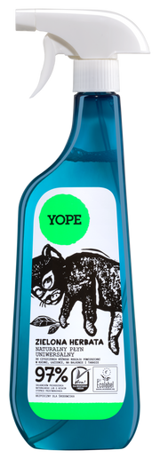 Yope Naturalny Płyn Uniwersalny Zielona Herbata 97% 750ml