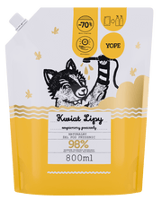 Yope Uzupełnienie Naturalny Żel Pod Prysznic Kwiat Lipy 98% 800ml