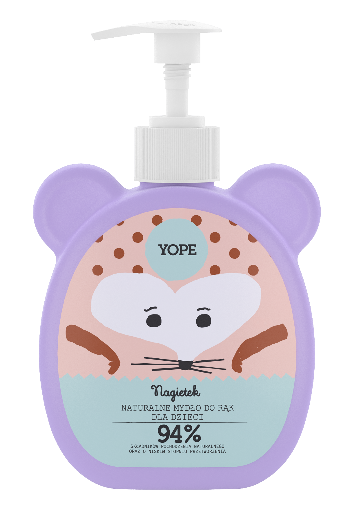 Yope Naturalne Mydło Do Rąk Dla Dzieci Nagietek 94% 400ml