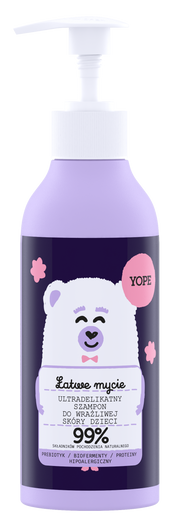 Yope Ultradelikatny Szampon Do Skóry Wrażliwej Dla Dzieci 99% 300ml