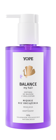 Yope Bounce Balance My Hair Odżywka Do Włosów Z Emolientami 99% 300ml