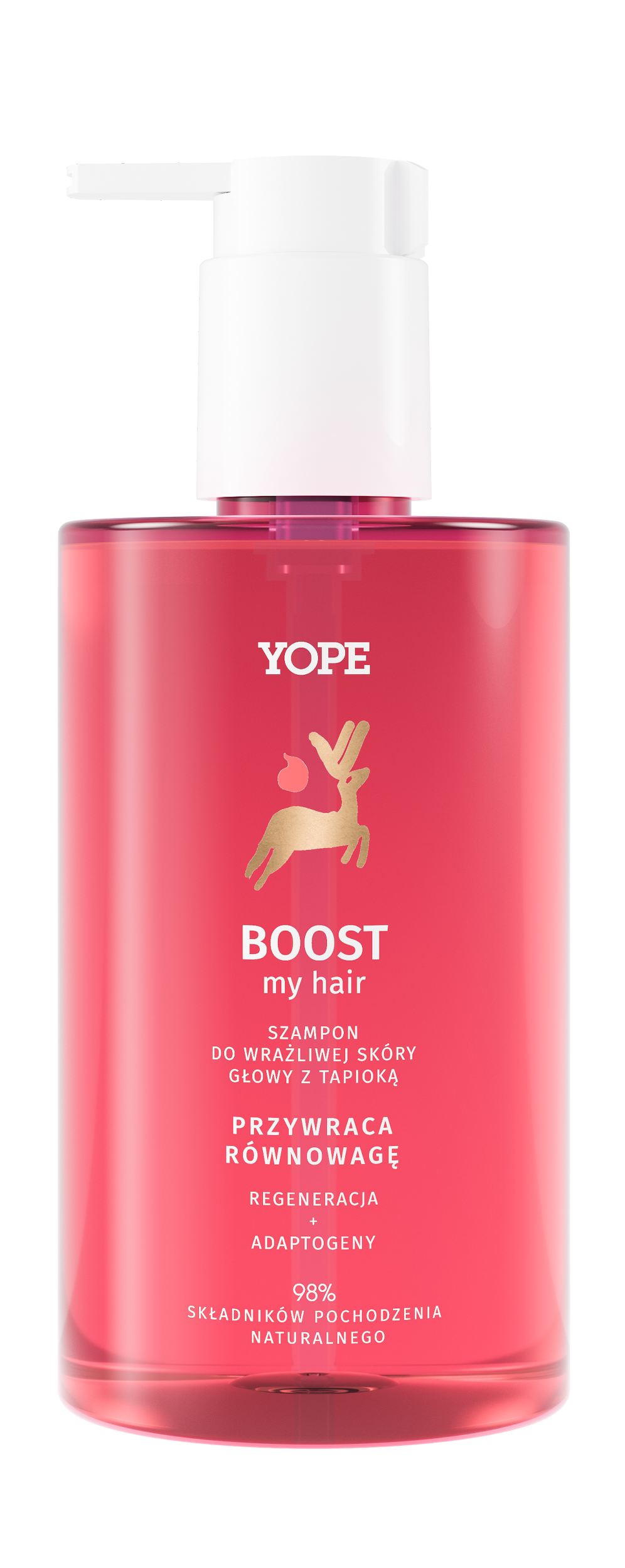Yope Bounce Boost My Hair Szampon Do Włosów Do Wrażliwej Skóry Głowy 98% 300ml
