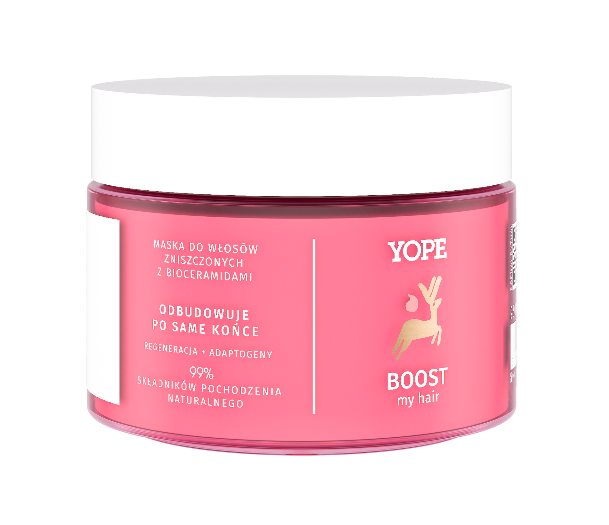 Yope Bounce Boost My Hair Maska Do Włosów Zniszczonych 99% 250 Ml