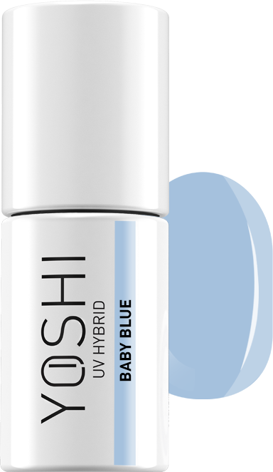 Yoshi - Lakier Hybrydowy 801 Baby Blue 6ml