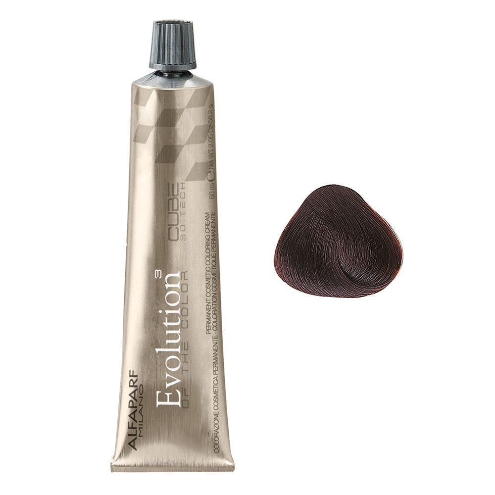 Alfaparf Evolution Of The Color Cube 60ml Miedziano - Mahoniowe 6.45 Ciemny Miedziany Mahoniowy Blond