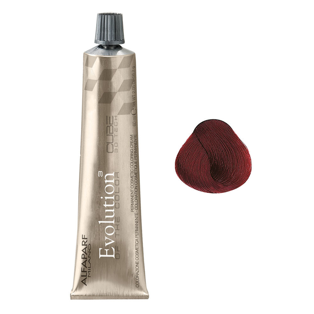 Alfaparf Evolution Of The Color Cube 60ml Czerwienie Kryjące 6.6 Ciemny Czerwony Blond