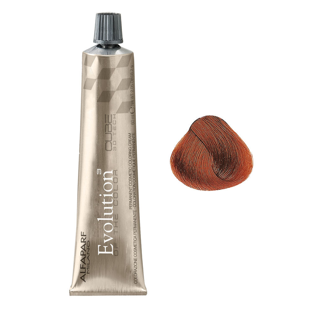 Alfaparf Evolution Of The Color Cube 60ml Miedziane 7.4 Średni Miedziany Blond