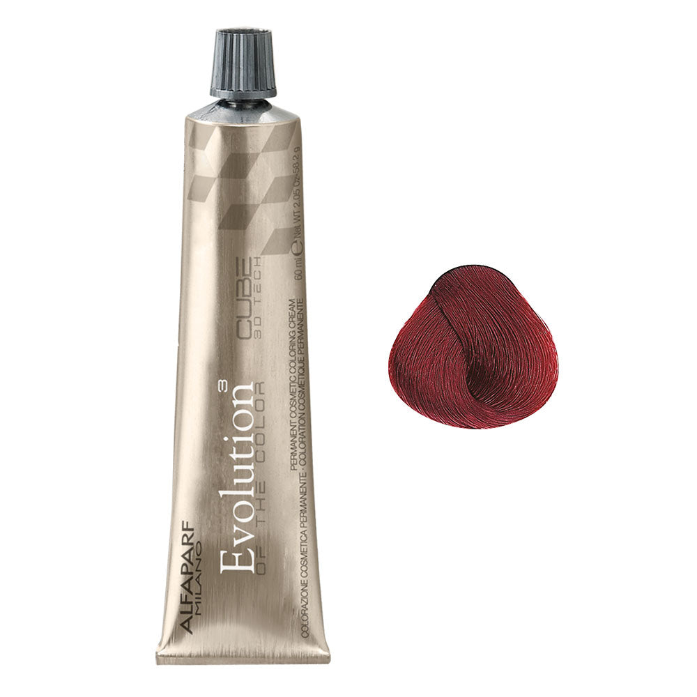 Alfaparf Evolution Of The Color Cube 60ml Czerwienie Kryjące 7.6 Średni Czerwony Blond