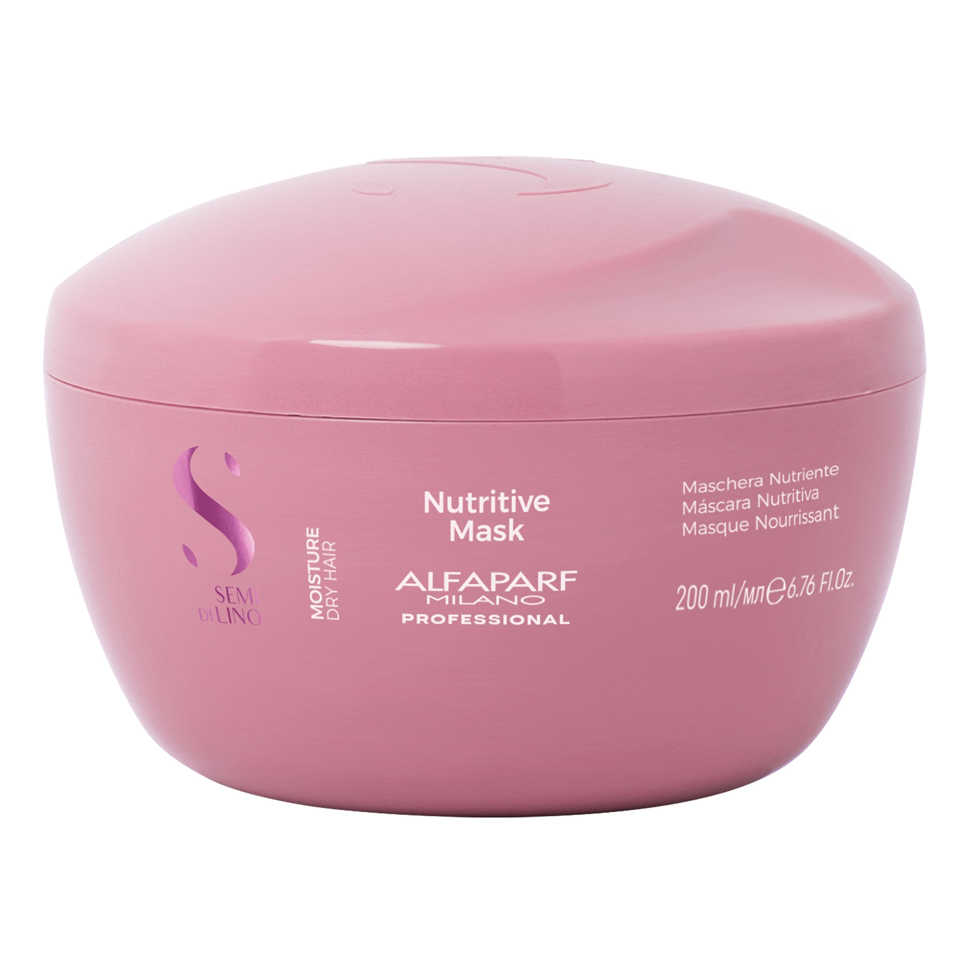 Alfaparf Milano Alfaparf Semi Di Lino Moisture Maska Nawilżająca Do Włosów Suchych, 200ml