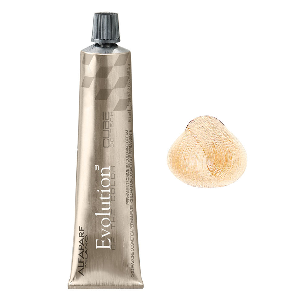 Alfaparf Evolution Of The Color Cube 60ml 10.342 Lightest Golden Copper