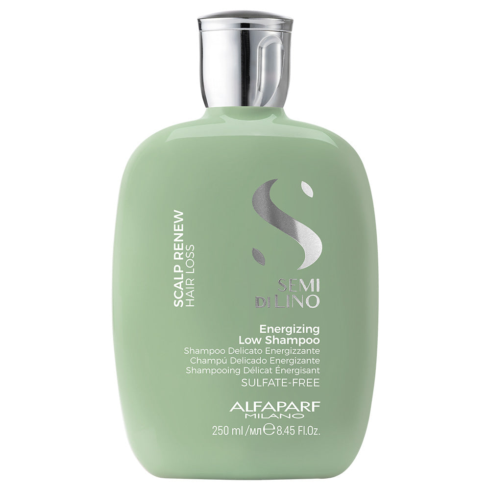 Alfaparf Milano Alfaparf Semi Di Lino Eneregizing Shampoo - Szampon Energetyzujący Przeciw Wypadaniu Włosów, 250 Ml