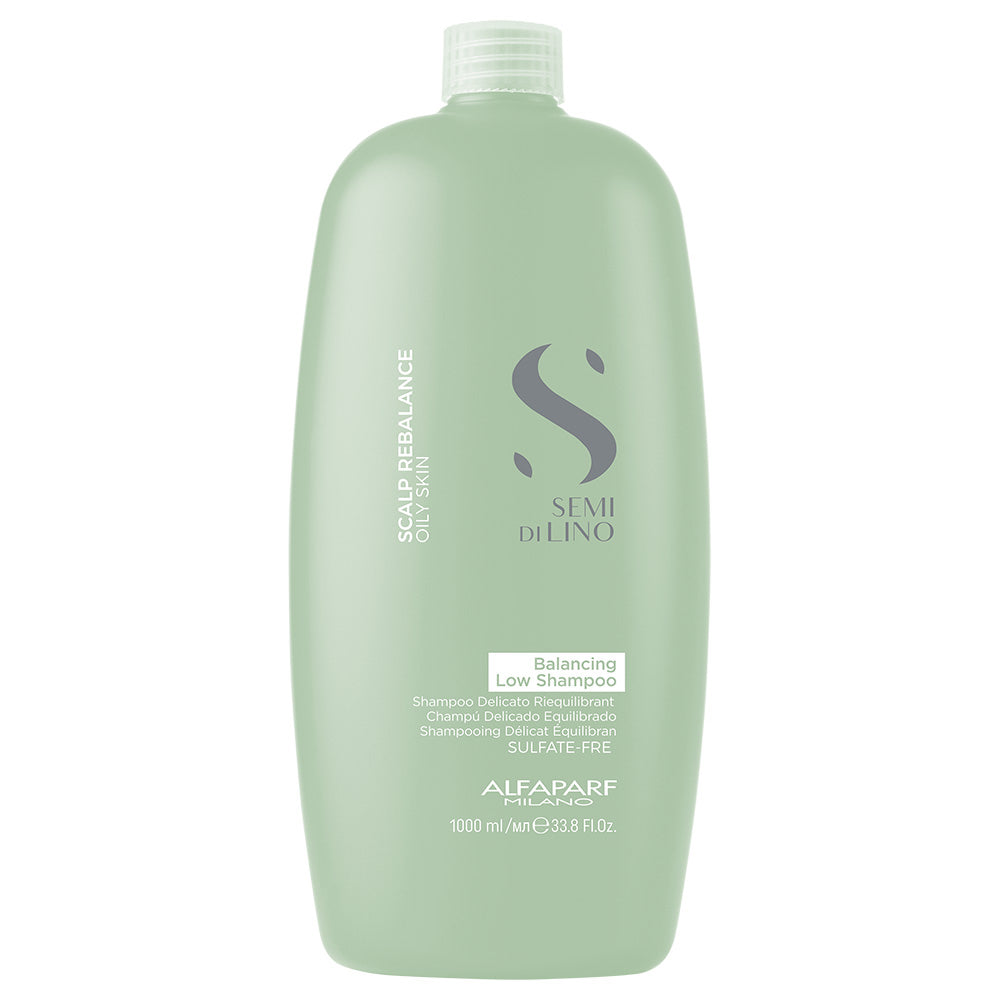 Alfaparf Milano Alfaparf Semi Di Lino Scalp Rebalance Purifying Szampon Do Tłustej Skóry Głowy 1000 ml — Składniki i ocena