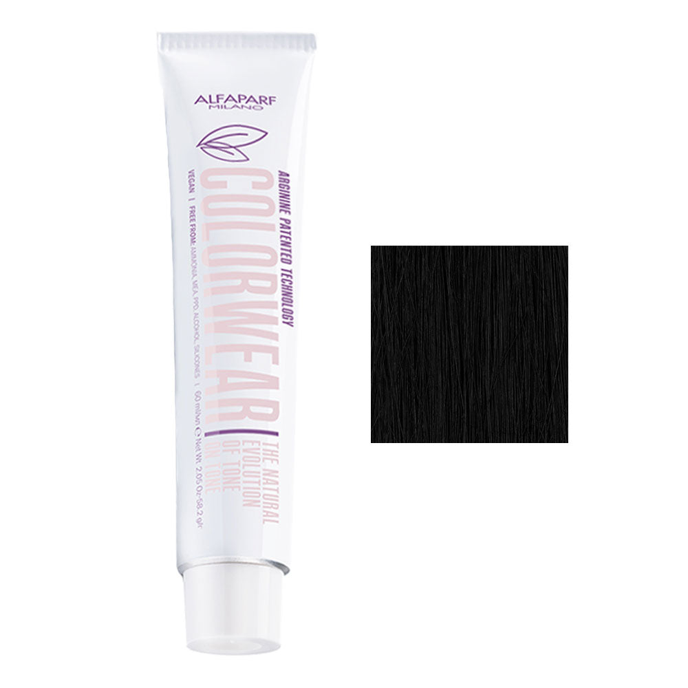 Alfaparf Color Wear - Bez Amoniaku 60 Ml 1 Czarny