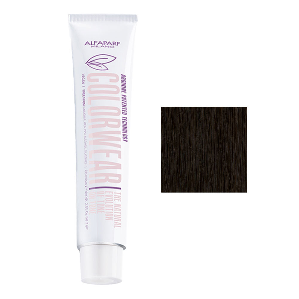 Alfaparf Color Wear - Bez Amoniaku 60 Ml 4 Średni Brąz