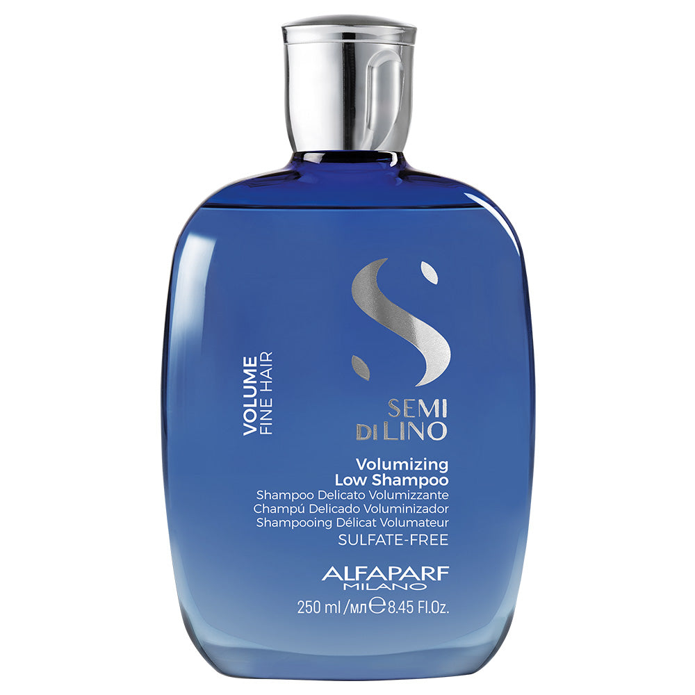 Alfaparf Milano Alfaparf Semi Di Lino Volumizing Low Shampoo - Delikatny Szampon Dodający Objętości i Struktury Cienkim Włosom 250ml — Składniki i ocena