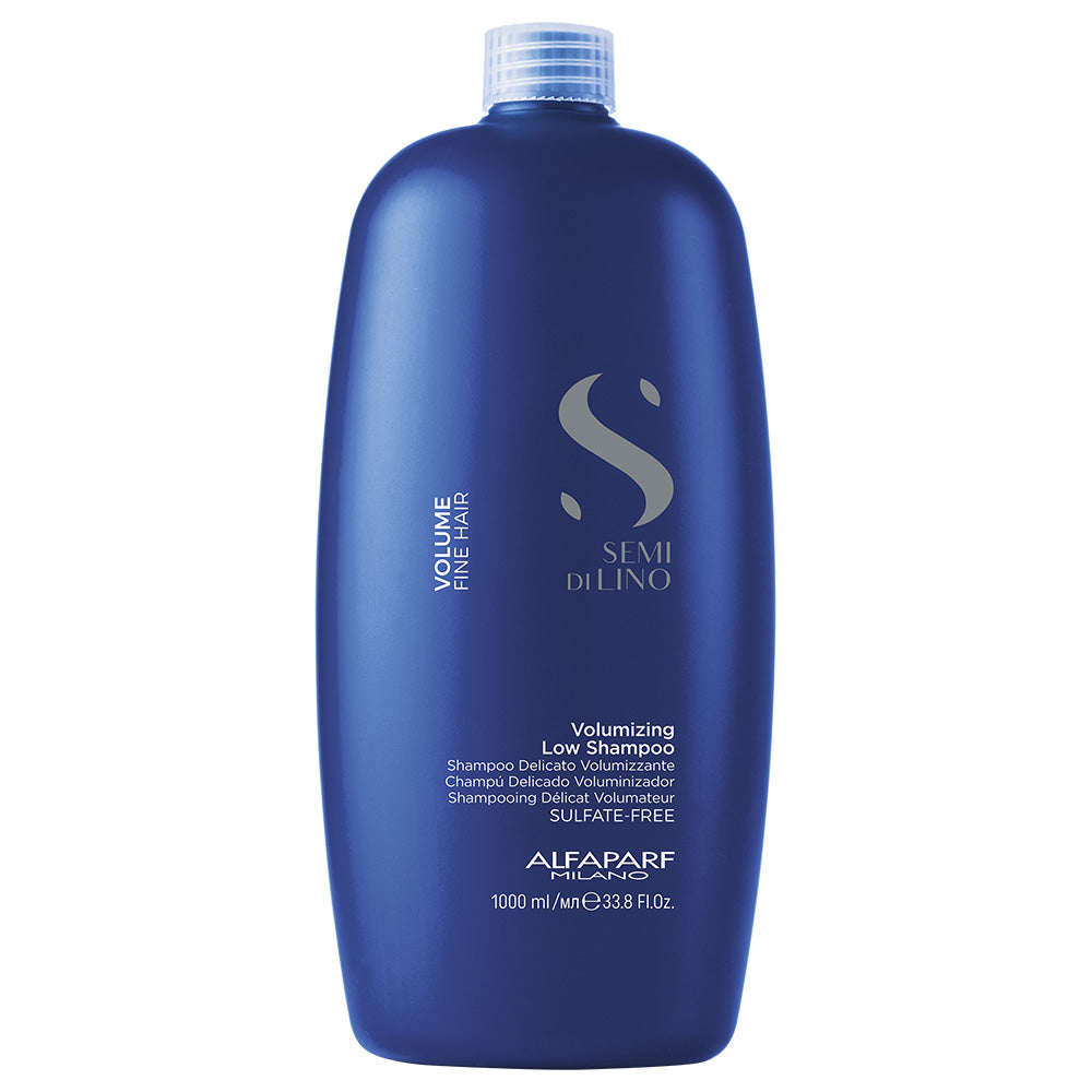 Alfaparf Milano Alfaparf Semi Di Lino Volumizing Low Shampoo - Delikatny Szampon Dodający Objętości i Struktury Cienkim Włosom 1000ml — Składniki i ocena