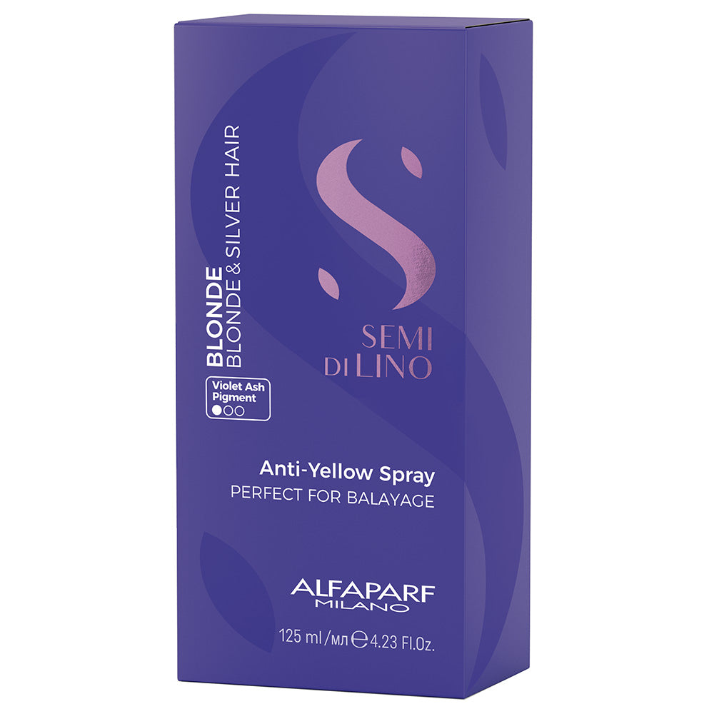 Alfaparf Semi Di Lino Anti-Yellow Spray - Spray do Włosów 125ml