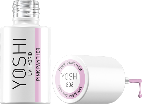 Yoshi - Lakier Hybrydowy 806 Pink Panther 6ml