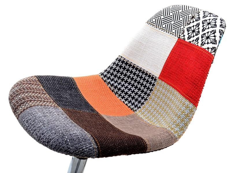 Krzesło Kosmetyczne Sardynia Tapicerowane Patchwork