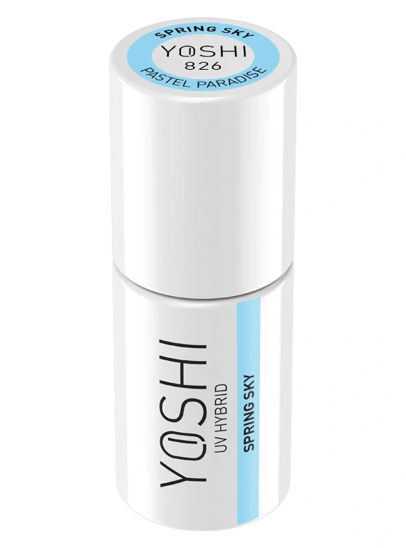 Yoshi - Lakier Hybrydowy 826 Spring Sky 6ml