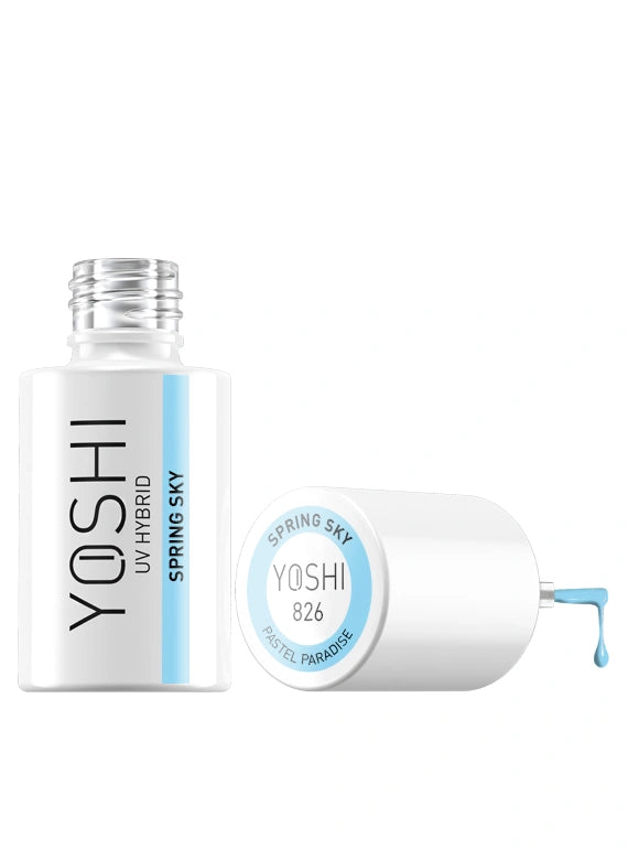 Yoshi - Lakier Hybrydowy 826 Spring Sky 6ml