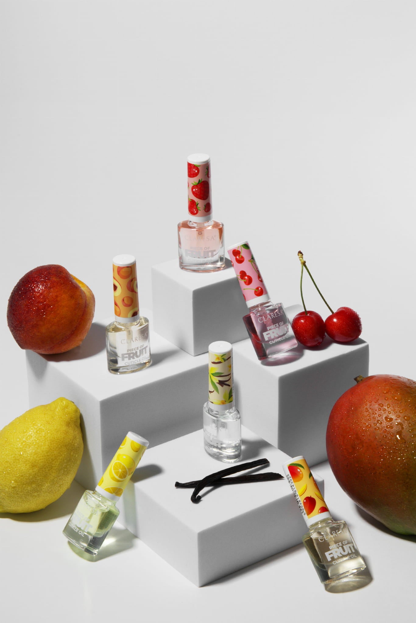 Claresa - oliwka do skórek Peach 5 ml