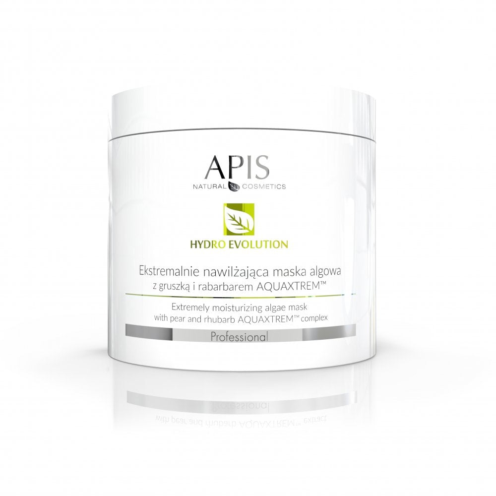 APIS Hydro Evolution Ekstremalnie Nawilżająca Maska Algowa Z Gruszką I Rabarbarem Aquaxtrem Tm 250g