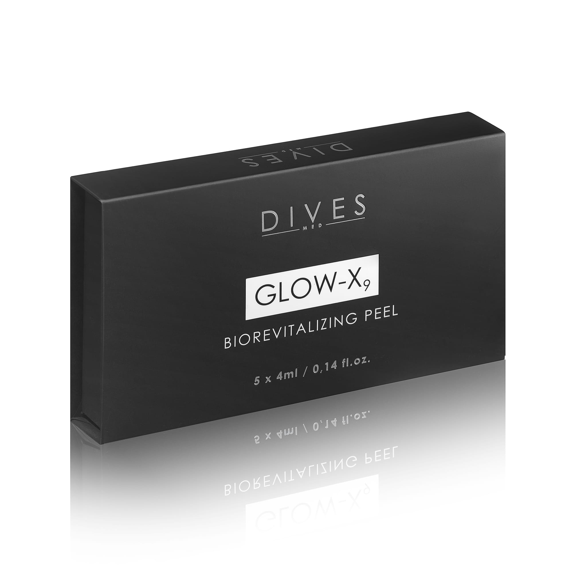 Dives Glow-X9 Zaawansowany Peeling Chemiczny Biostymulujący Do Intensywnych Zabiegów Redermalizacji Skóry