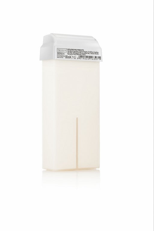 Wosk Do Depilacji Fiordilatte Z Szeroką Rolką 80ml  