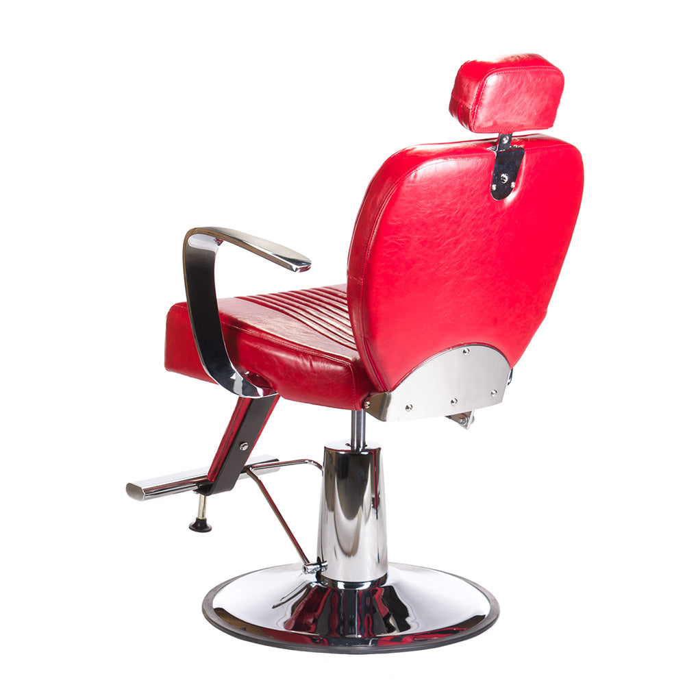 Fotel barberski OLAF BH-3273 Czerwony