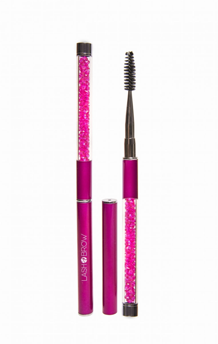 Lash Brow Szczoteczka do rzęs i brwi PINK 