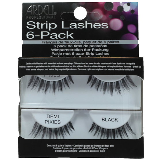 Ardell Rzęsy Demi Pixies Black 6 Pack