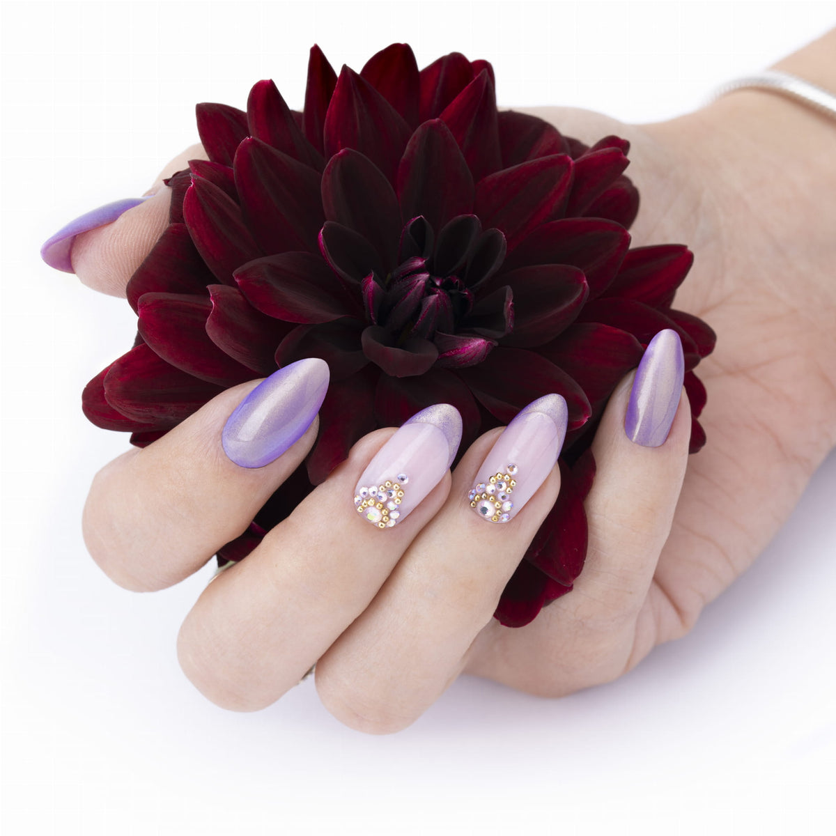 Pyłek Do Paznokci Bloom Effect Violet 0,3 G