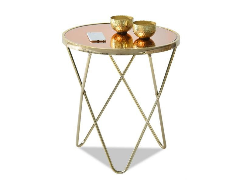 Stolik Do Poczekalni Gold Glamour