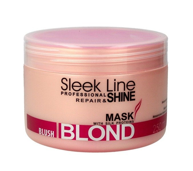 Stapiz Sleek Line Blond Blush Maska Do Włosów 250ml