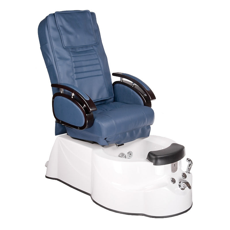 Fotel Pedicure Spa Br-3820d Niebieski