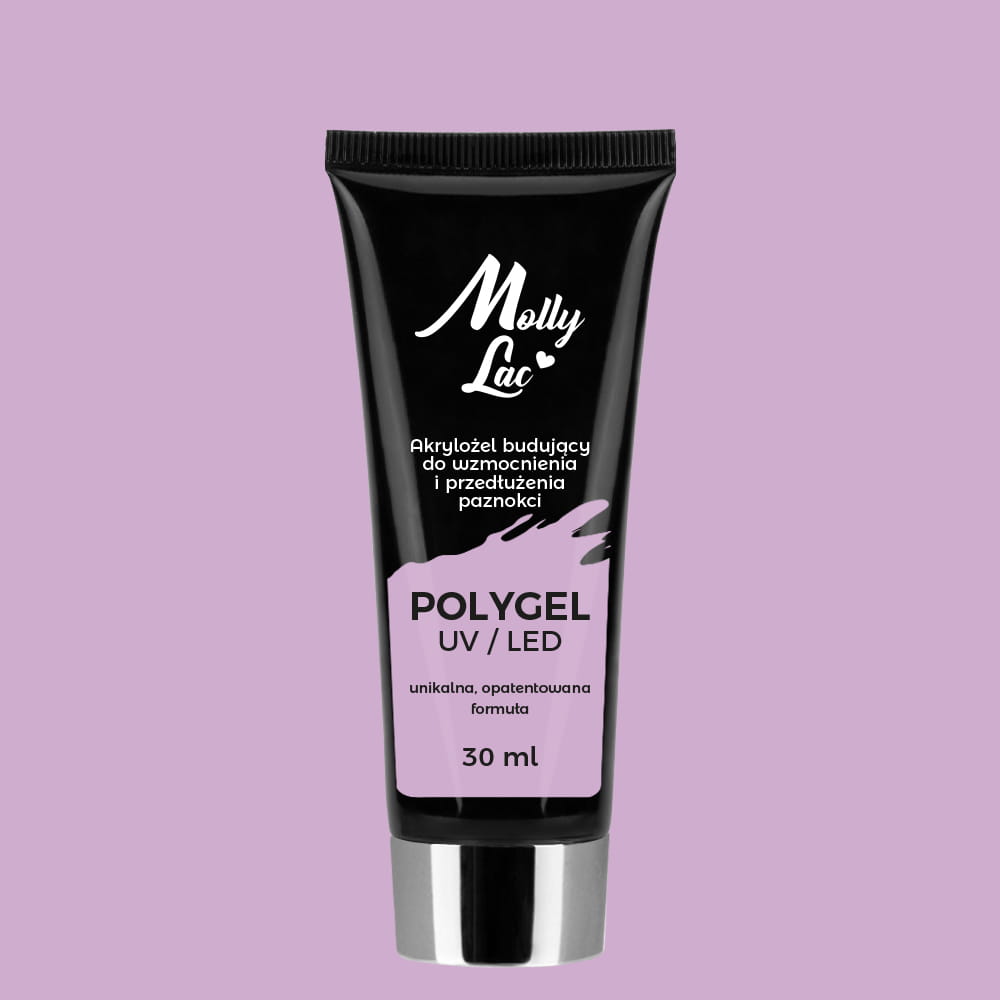 Mollylack Akrylożel Budujący Polygel nr.26 Wild Orchid 30ml
