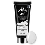 Mollylack Akrylożel Budujący Powder Gel nr.01 Clear 50ml